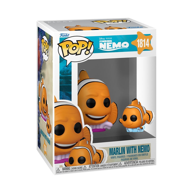 Pré-commande Pop LE MONDE DE NEMO - POP & Buddy N° 1814 - Marin avec Nemo