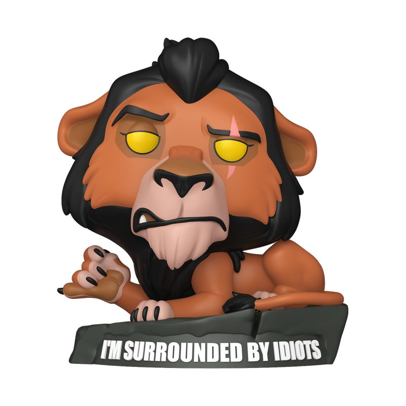 Pré-commande Pop MEME - POP Disney N° 1801 - Le Roi Lion (Scar "Surrounded by Idiot)
