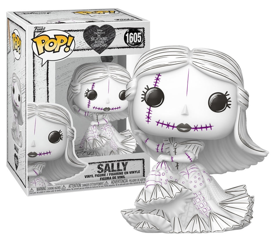 Pré-commande Pop L'ETRANGE NOEL DE MONSIEUR JACK - POP Disney N°1605 - Sally (Sketched)