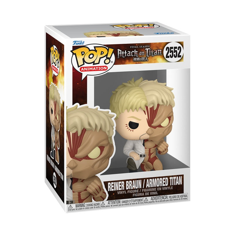 Pré-commande Pop L'ATTAQUE DES TITANS SPLIT - POP Animation N° 2552 - Titan Cuirassé