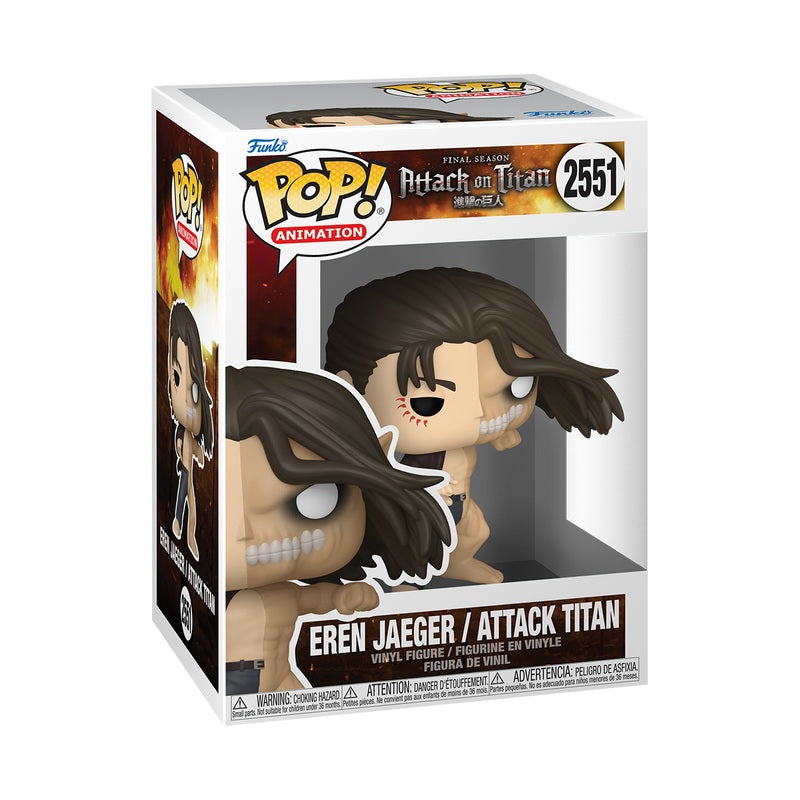 Pré-commande Pop L'ATTAQUE DES TITANS SPLIT - POP Animation N° 2551 - Titan Assaillant