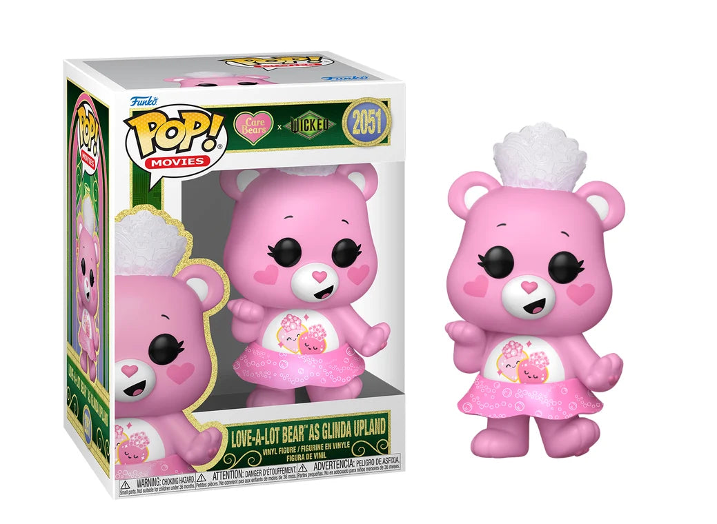 Pré-commande Pop WICKED CARE BEARS Love-A-Lot Bear as Glinda Upland 2051