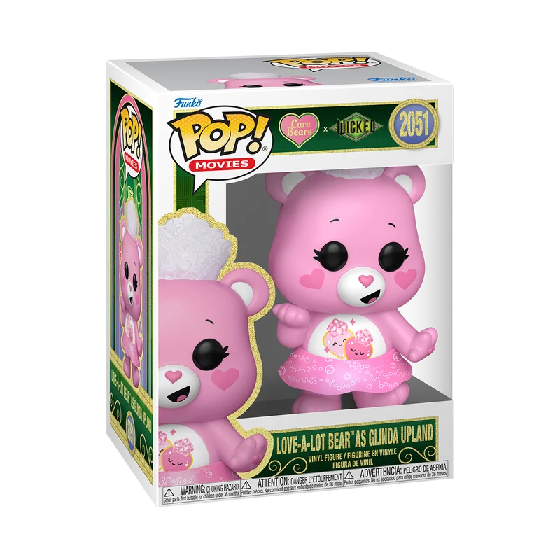 Pré-commande Pop WICKED CARE BEARS Love-A-Lot Bear as Glinda Upland 2051