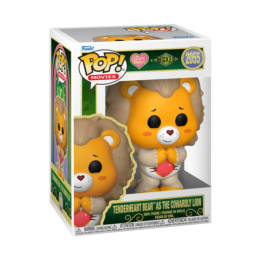 Pop WICKED CARE BEARS Tenderheart Bear as the Cowardly Lion 2055