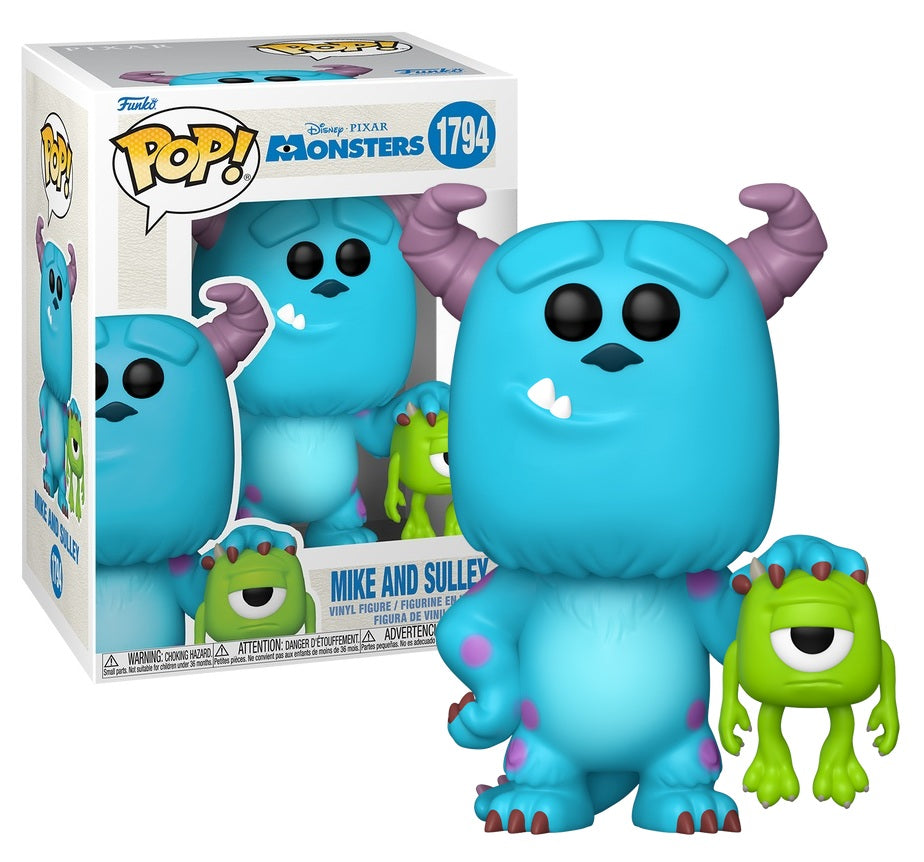 Pré-commande Pop MONSTRE ET CIE - POP Disney N° 1794 - Bob avec Sulli
