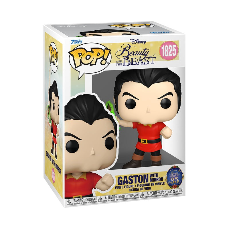 Pré-commande Pop LA BELLE ET LA BETE - POP Disney N° 1825 - Gaston avec mirroir