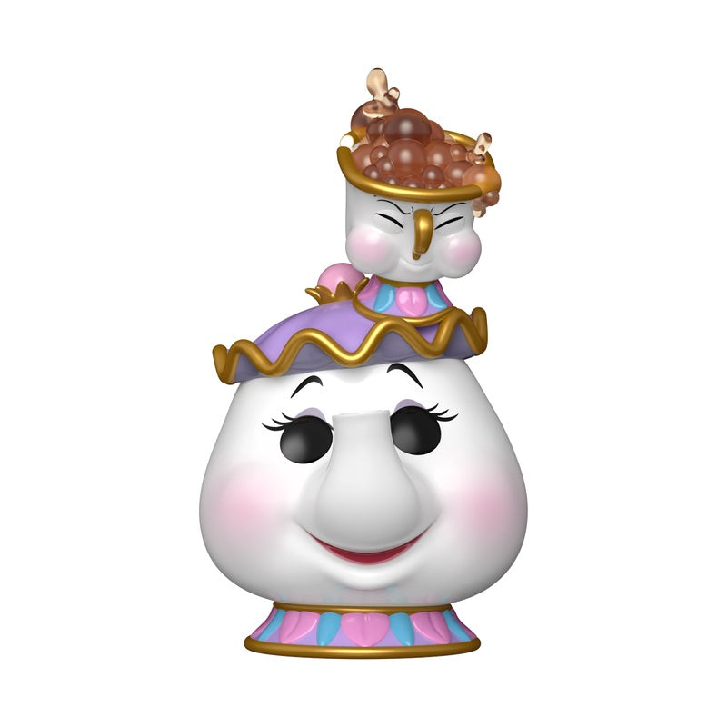 Pré-commande Pop LA BELLE ET LA BETE - POP Disney N° 1824 - Madame Samovar avec Zip