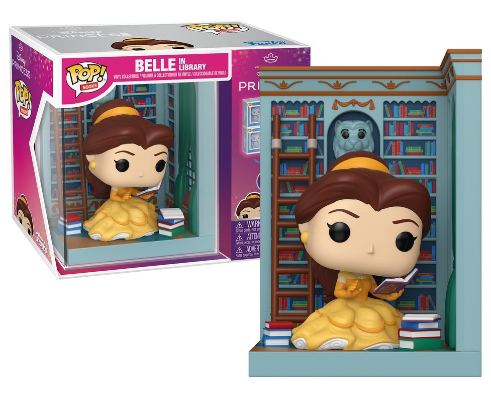 Pré-commande Pop LA BELLE ET LA BETE - POP Nooks - Belle dans librairie