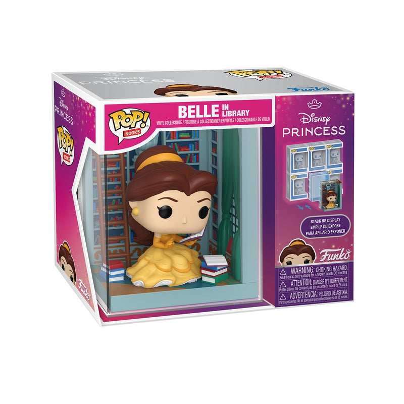 Pré-commande Pop LA BELLE ET LA BETE - POP Nooks - Belle dans librairie
