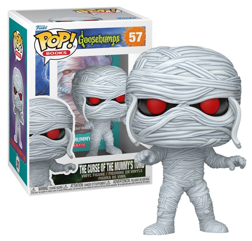 Pop GOOSEBUMPS - POP Books N° 57 - The Curse of the Mummy's Tomb