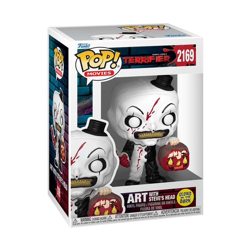 Pré-commande Pop TERRIFIER - POP Movies N° 2169 - Art avec Tête (GW)