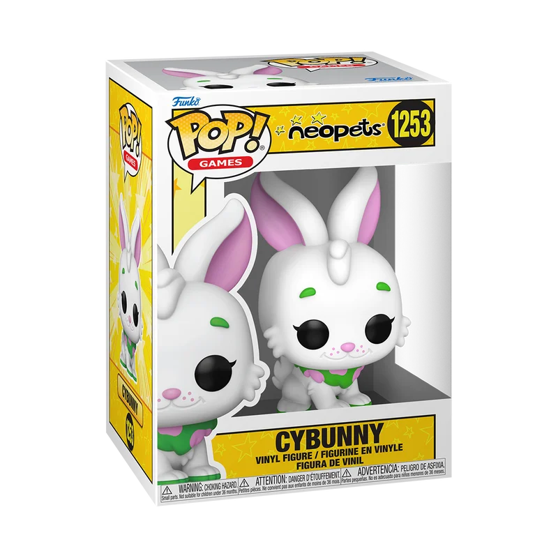 Pré-commande Pop NEOPETS Cybunny 1253