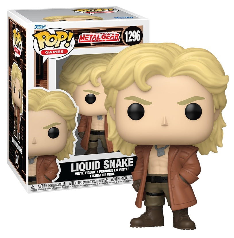Pré-commande Pop METAL GEAR SOLID Liquid Snake 1296