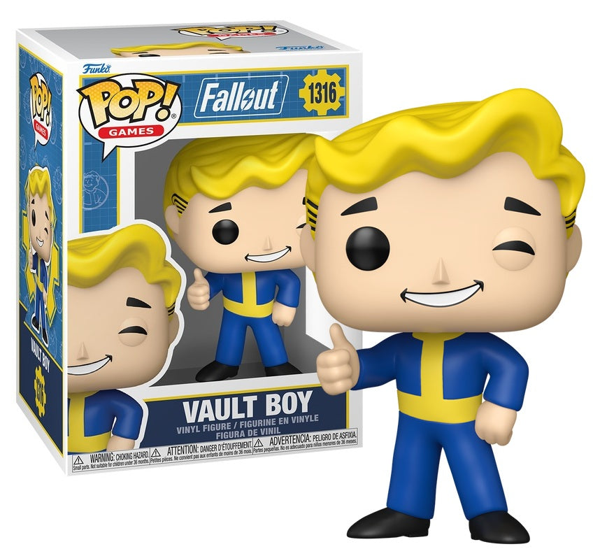Pré-commande Pop FALLOUT - POP Games N° 1316 - Vault Boy