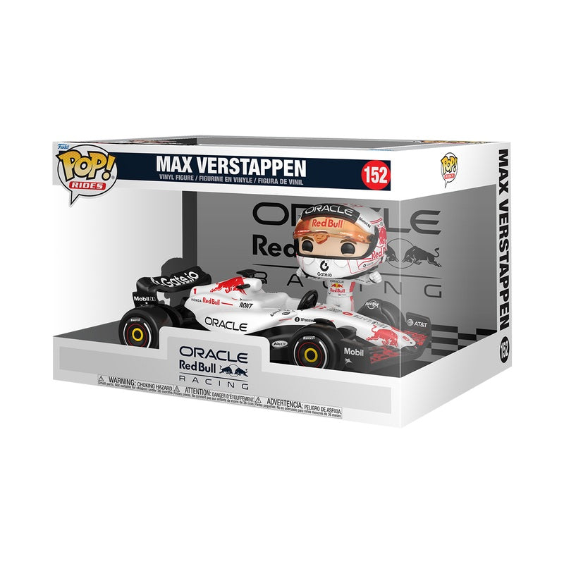 Pré-commande Pop RED BULL - POP Ride Super Deluxe N° 152 - Max Verstappen (Blanc)