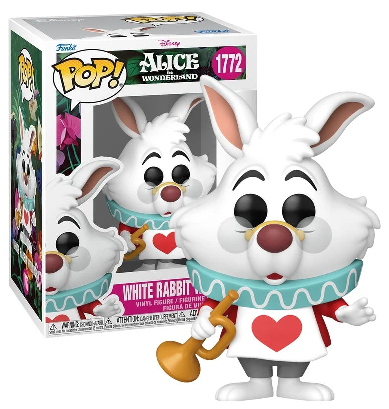 Pré-commande Pop ALICE AU PAYS DES MERVEILLES Lapin Blanc 1772
