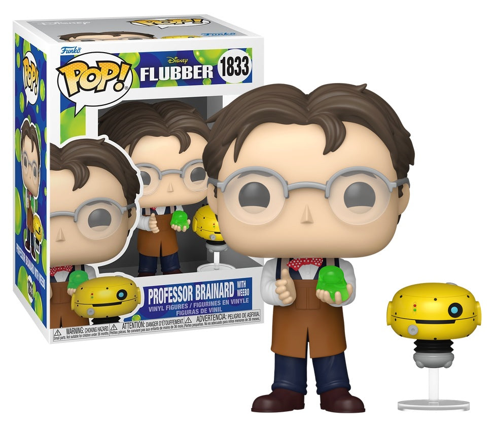 Pré-commande Pop FLUBBER - POP & Buddy N° 1833 - Professeur avec Weebo