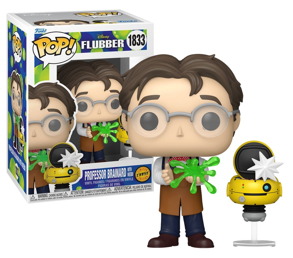 Pré-commande Pop FLUBBER - POP & Buddy N° 1833 - Professeur avec Weebo version Chase