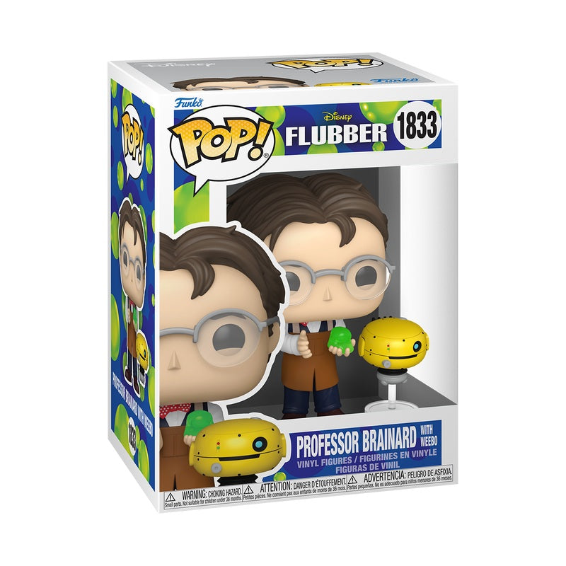 Pré-commande Pop FLUBBER - POP & Buddy N° 1833 - Professeur avec Weebo