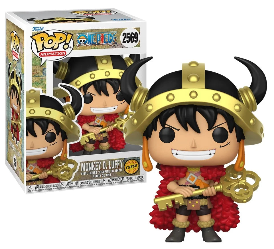Pré-commande Pop ONE PIECE - POP Animation N° 2569 - Luffy avec chance de Chase
