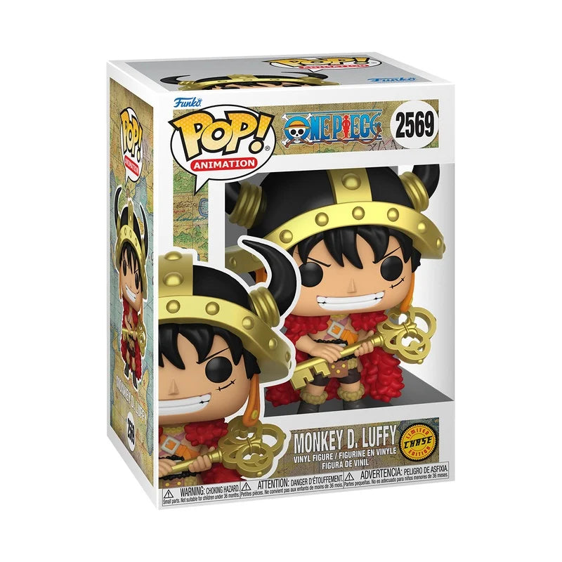 Pré-commande Pop ONE PIECE - POP Animation N° 2569 - Luffy avec chance de Chase