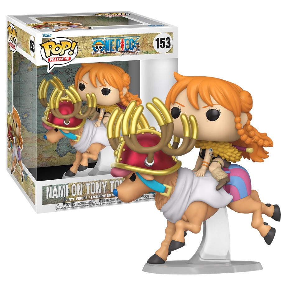 Pré-commande Pop ONE PIECE - POP Ride DLX N° 153 - Nami & Chopper