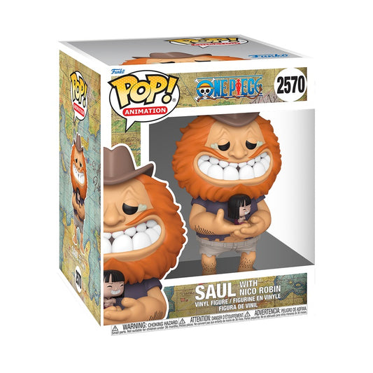 Pré-commande Pop ONE PIECE - POP Super N° 2570 - Saul avec Nico Robin