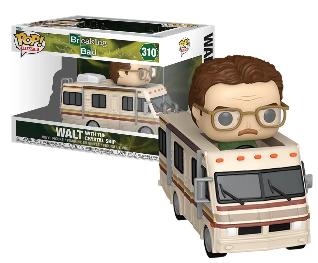 Pré-commande Pop BREAKING BAD Walt with the crystal ship 310
