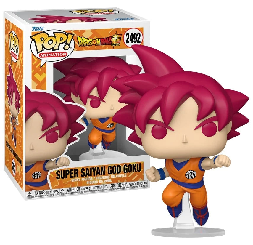 Pré-commande Pop DRAGON BALL SUPER Super Saiyan God Goku 2492
