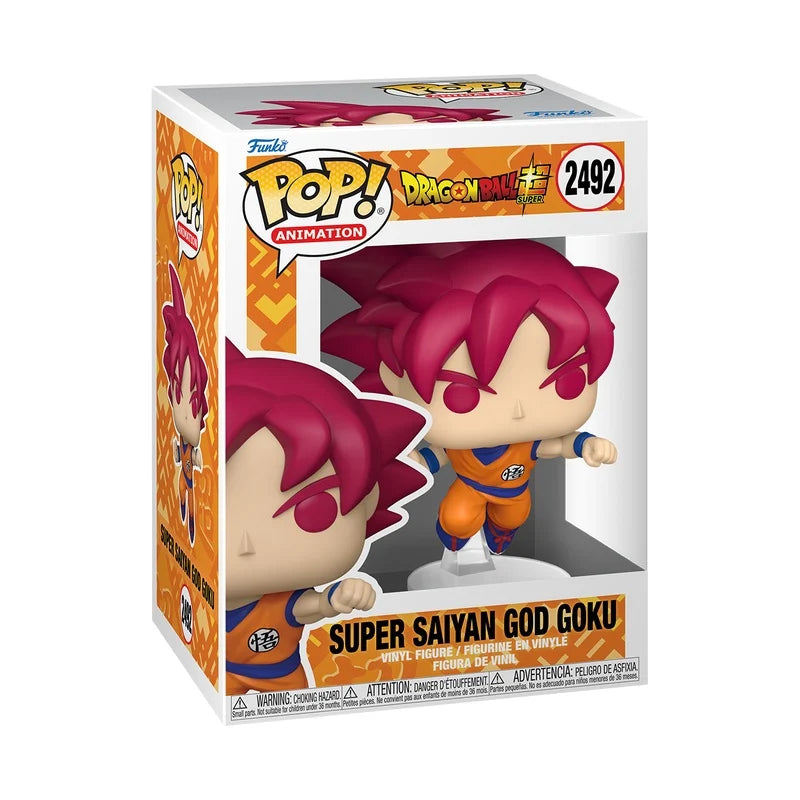 Pré-commande Pop DRAGON BALL SUPER Super Saiyan God Goku 2492