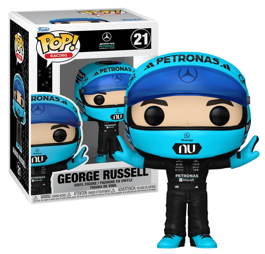 Pré-commande Pop MERCEDES BENZ - POP Racing N° 21 - George Russell (T-Pose)