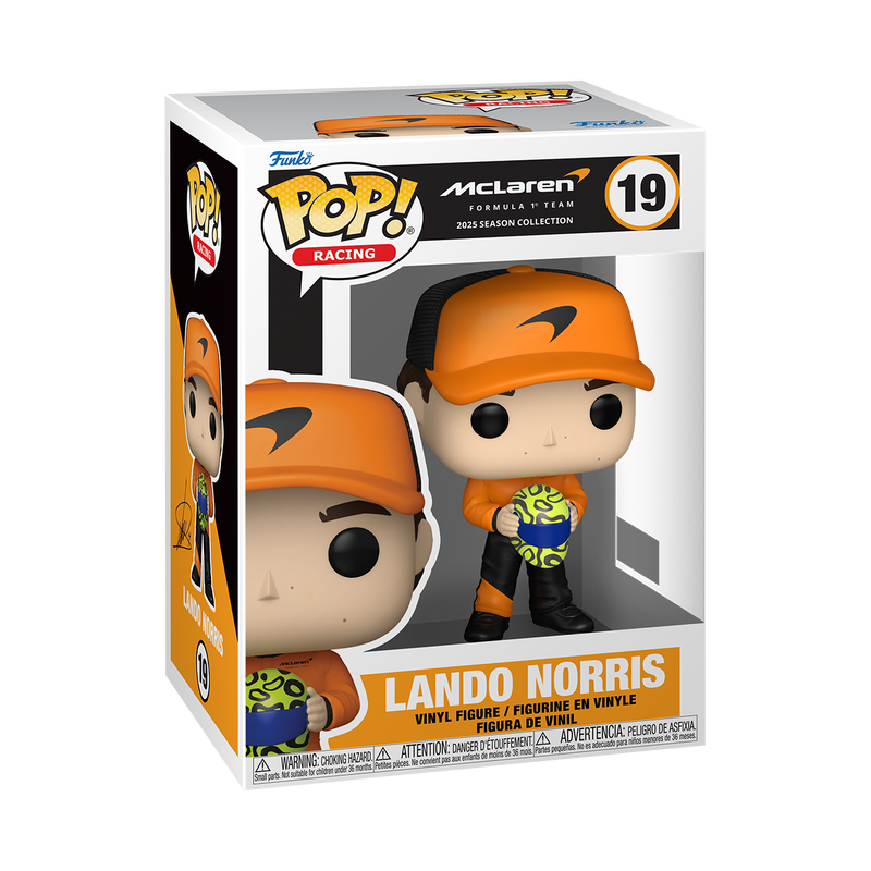 Pré-commande Pop MCLAREN - POP Racing N° 19 - Lando Norris