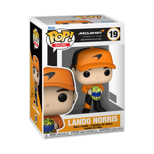 Pré-commande Pop MCLAREN - POP Racing N° 19 - Lando Norris