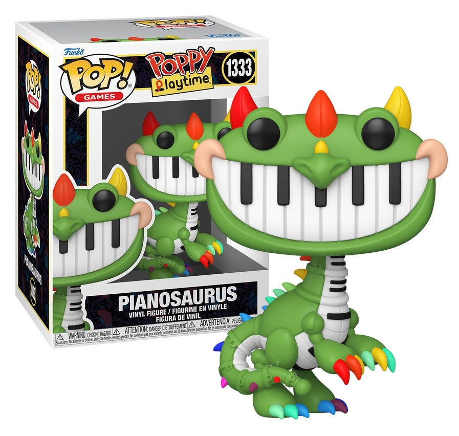 Pré-commande Pop POPPY PLAYTIME - POP Games N° 1333 - Pianosaurus