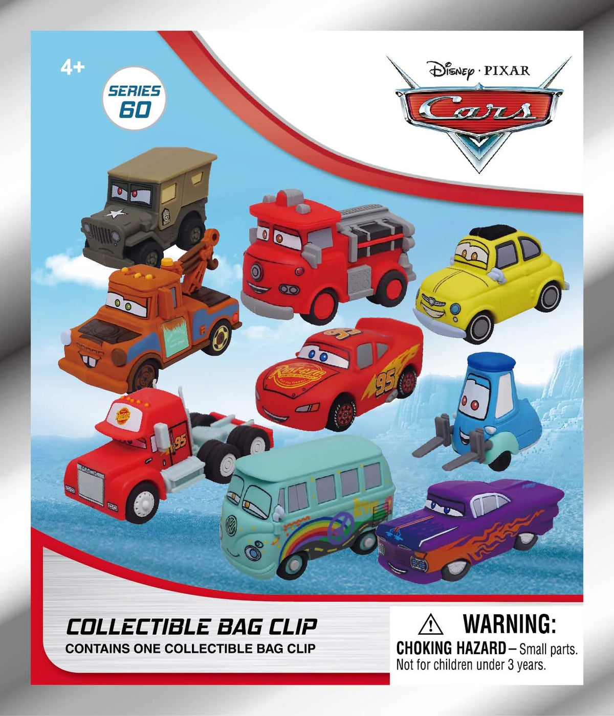 Pré-commande CARS - Series 1 - 3D Foam Bag Clip