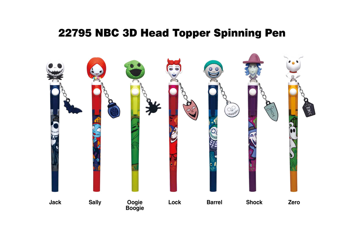 Pré-commande NBX - Stylo rotatif 3D Head Topper