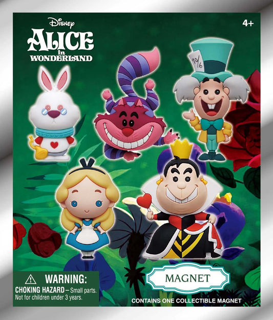 Pré-commande DISNEY ALICE - Serie 1 -3D Foam Magnets in blind bags