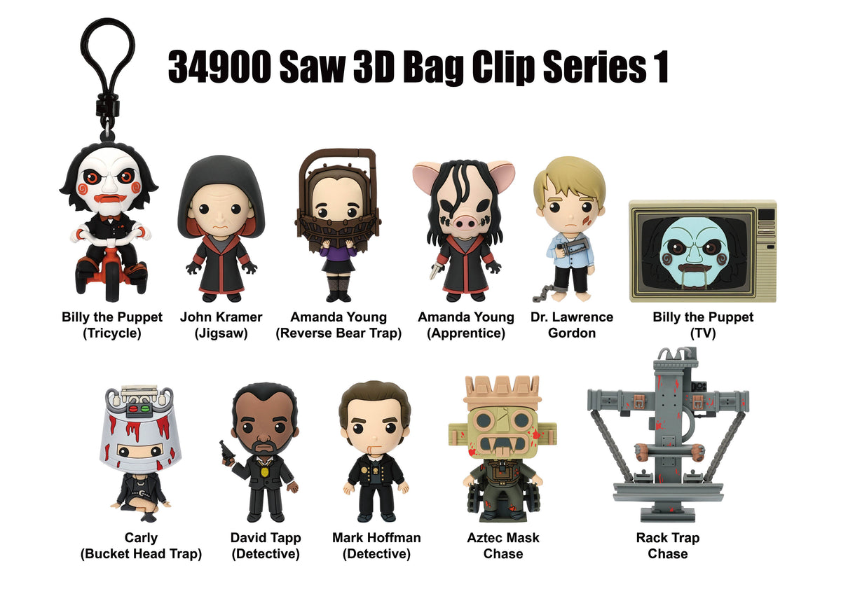 Pré-commande Bag Clip SAW - Series 1 - 3D Foam Bag Clip