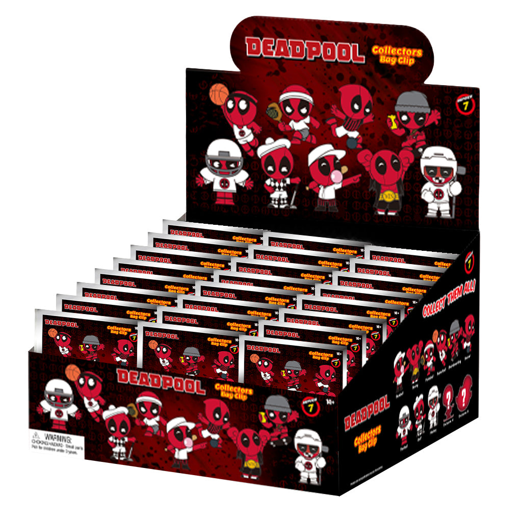 Pré-commande DEADPOOL - Series 7 - 3D Foam Bag Clip