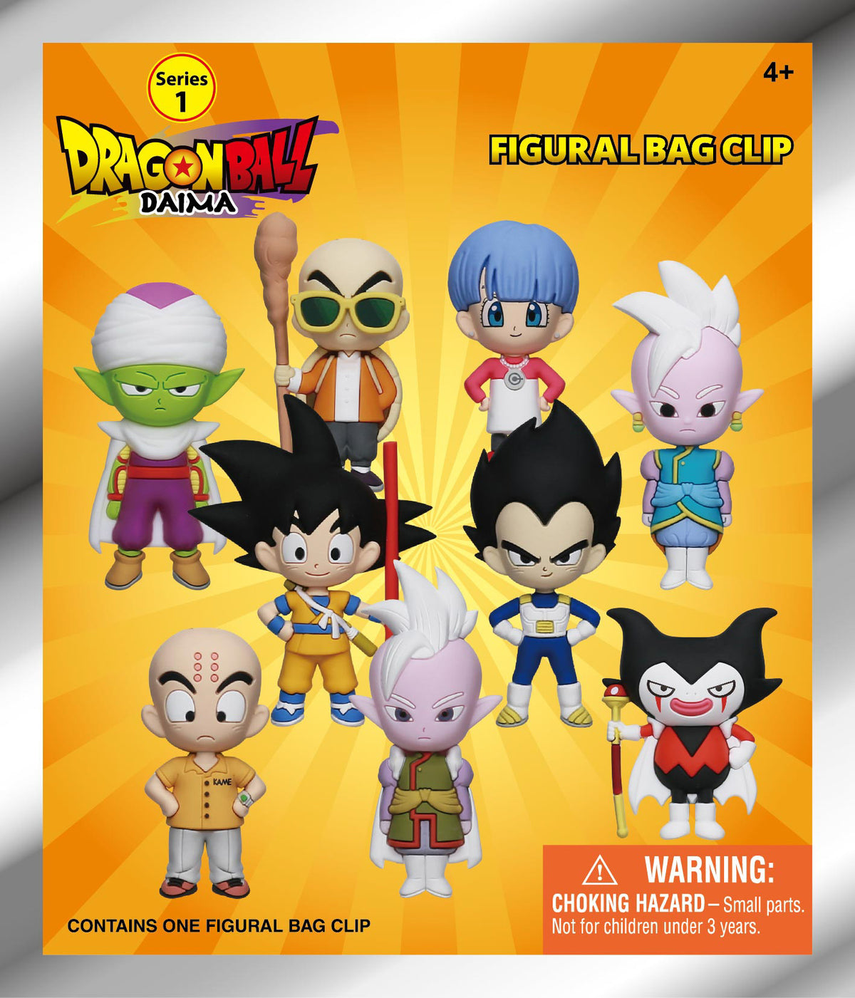 Pré-commande Bag Clip DRAGON BALL DAIMA - Series 1 - 3D Foam Bag Clip