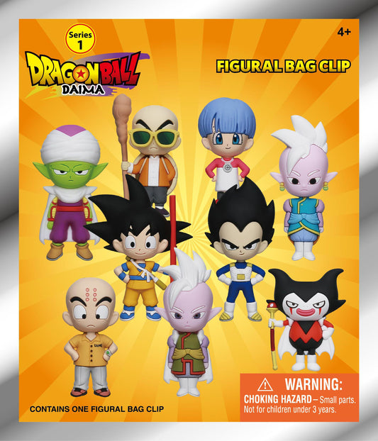Pré-commande Bag Clip DRAGON BALL DAIMA - Series 1 - 3D Foam Bag Clip