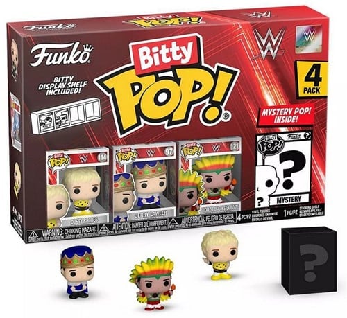 Bitty Pop! WWE - Dusty Rhodes 4-Pack