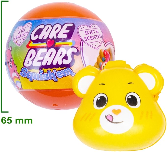 Capsule 65mm Care Bears Squish'em avec du parfum