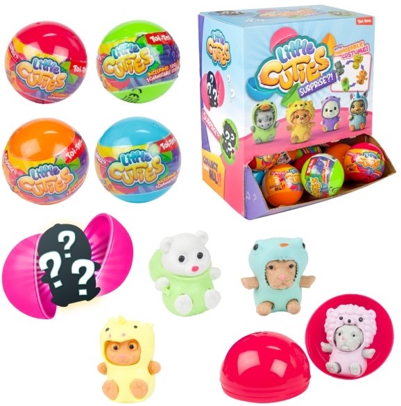 FUN Boule surprise 6cm body animal