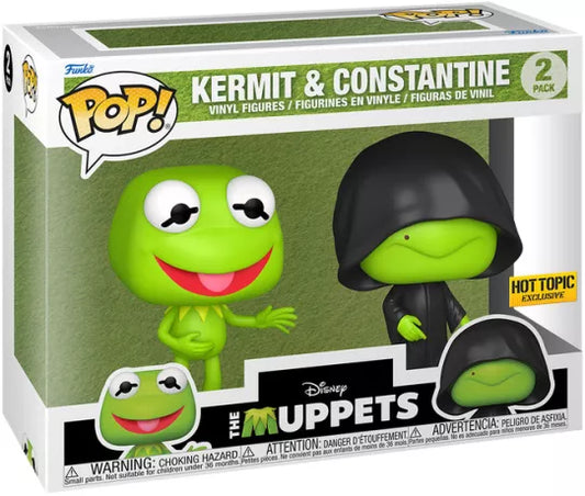 Funko Pop Kermit & Constantine - 2 Pack