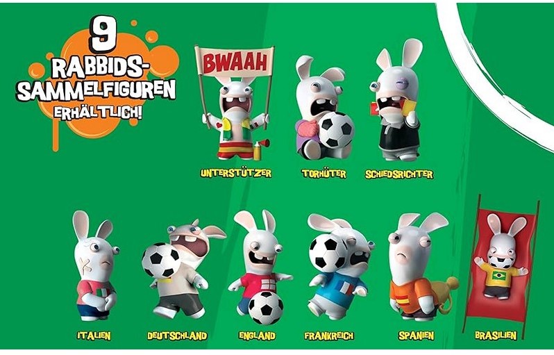 Blindbag lapins crétins footballeur