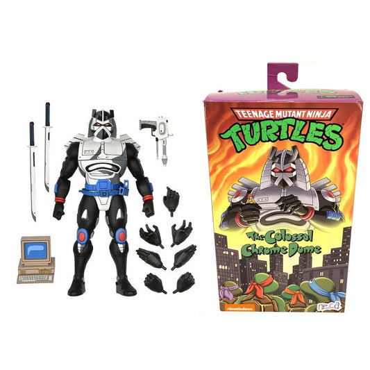 TMNT Tortues Ninja Cartoon Ultimate Chrome Dome 25cm
