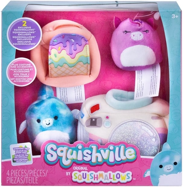 Squishmallows Squishville Mini Playset con accessori Modello 2