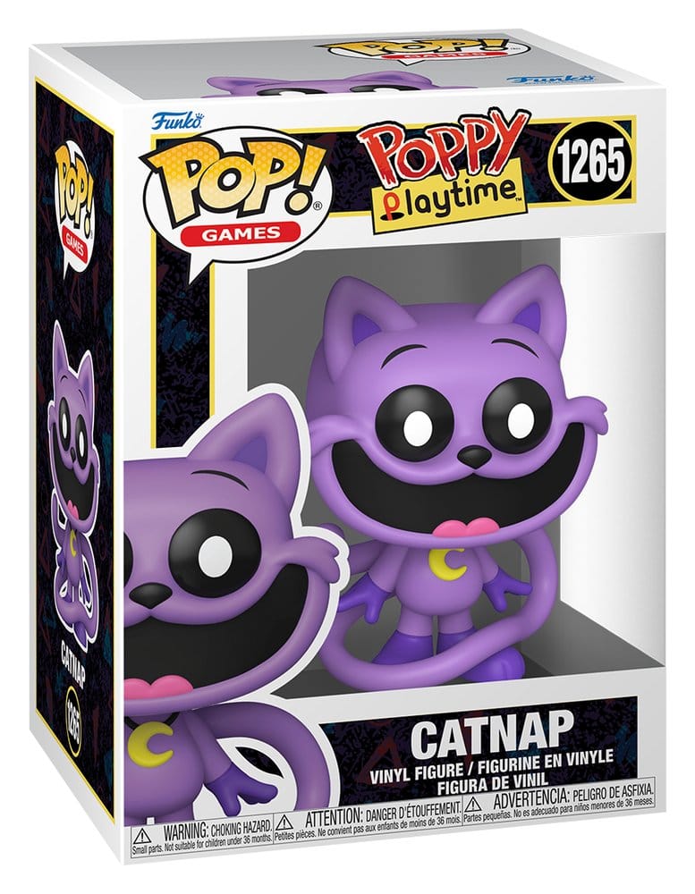 Pré-commande Pop Poppy Playtime POP! Games Vinyl figurine Catnap 1265