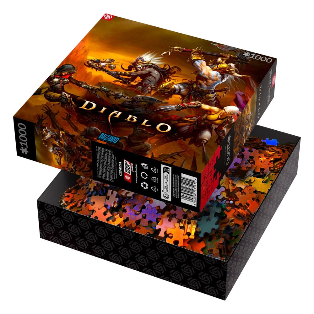 Diablo puzzle Gaming Heroes Battle